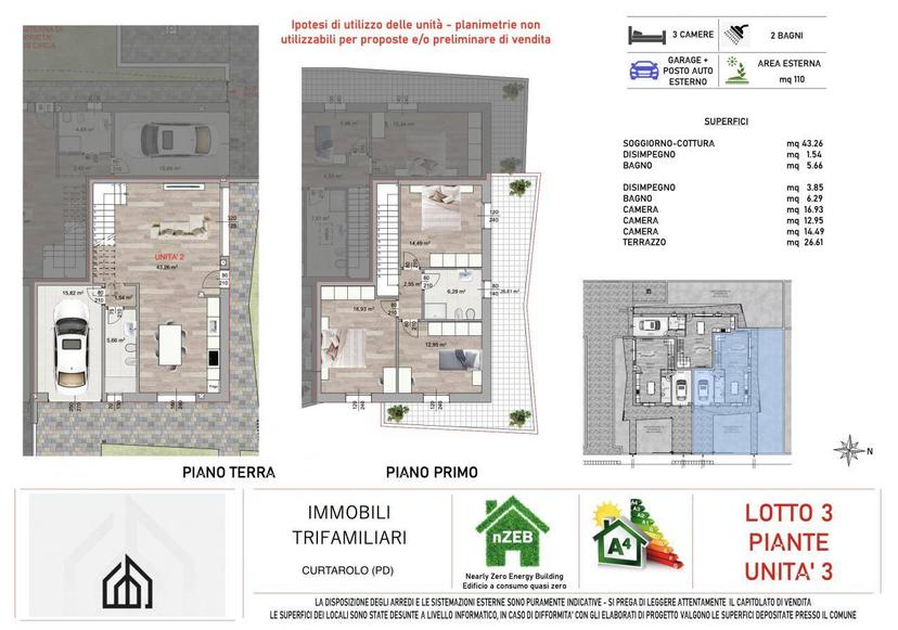 Villa plurifamiliare via Amulio Vestali, snc, Centro, Curtarolo — foto 6 di 21
