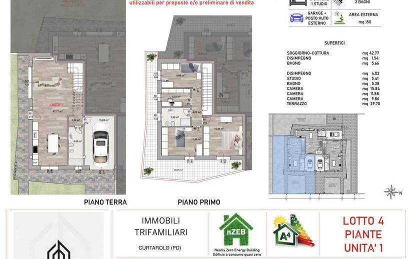Villa plurifamiliare via Amulio Vestali, snc, Centro, Curtarolo — foto 8 di 21