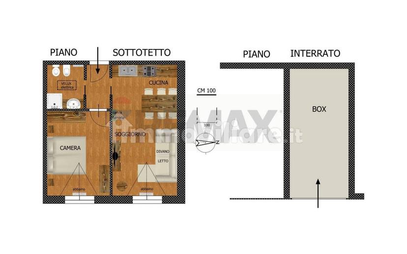 Attico ottimo stato, 61 m², Ponte di Legno — foto 2 di 21