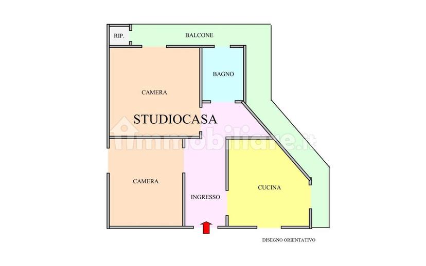 Bilocale 80 m², San Marco Evangelista — foto 5 di 8