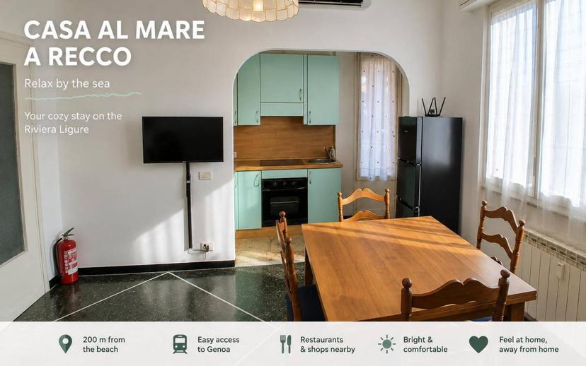 Bilocale via Guglielmo Marconi 1, Centro, Recco — foto 9 di 15