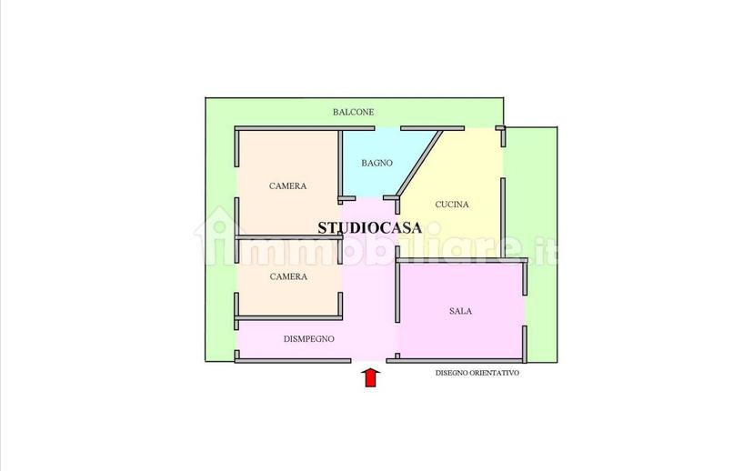 Trilocale 110 m², San Marco Evangelista — foto 8 di 11