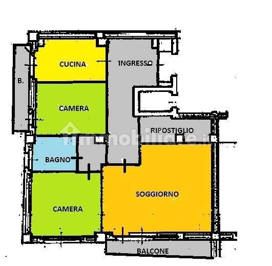 Quadrilocale buono stato, primo piano, Centro, Cuneo — foto 10 di 15