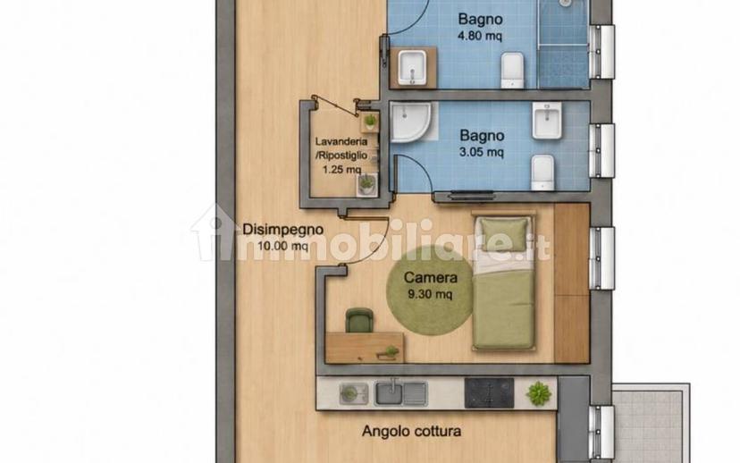 Quadrilocale ottimo stato, terzo piano, Funo, Argelato