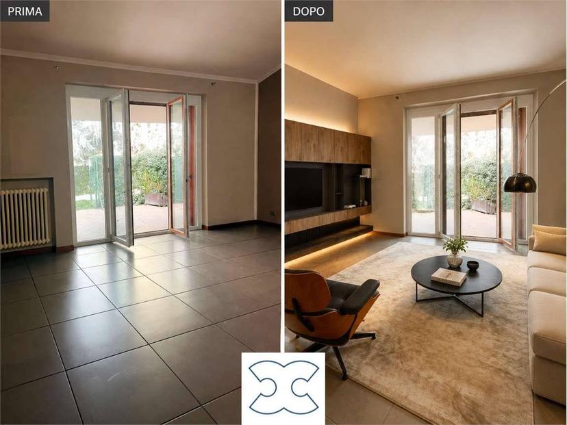 Villa a schiera via Achille Grandi , 2, Arnate, Gallarate — foto 5 di 37