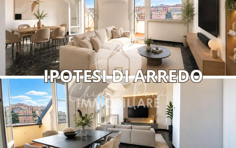 Attico corso Europa 340, San Martino, Genova — foto 29 di 38