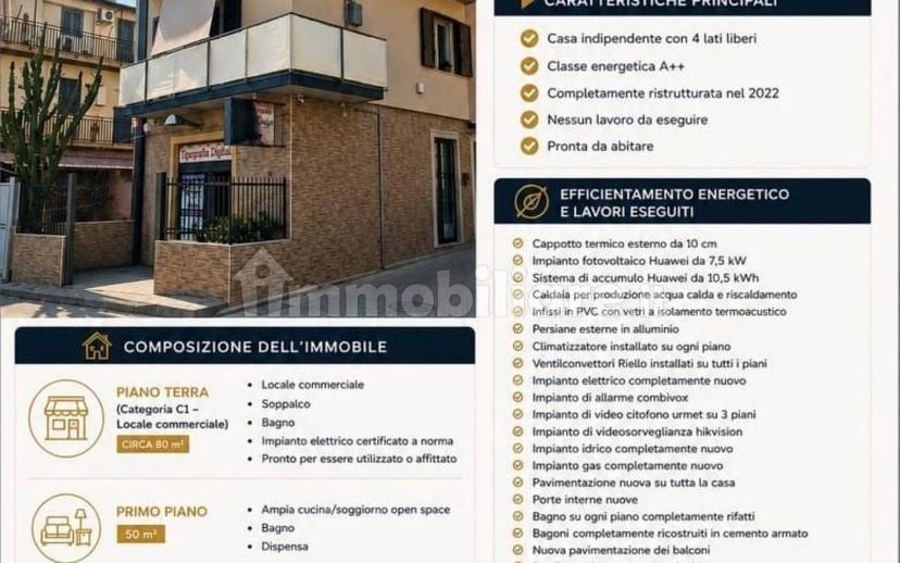 Villa unifamiliare via Mentana 29, Centro, Mazzarino