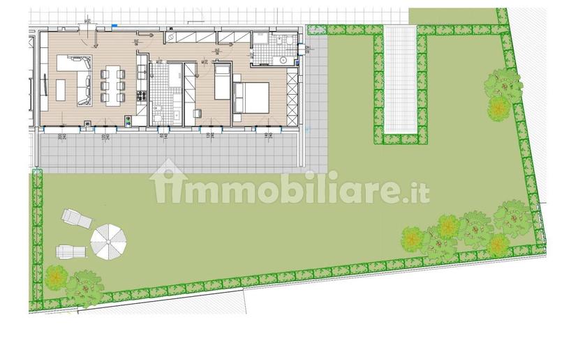 Trilocale via del Vecchio Forno, Cassina Rizzardi — foto 2 di 4