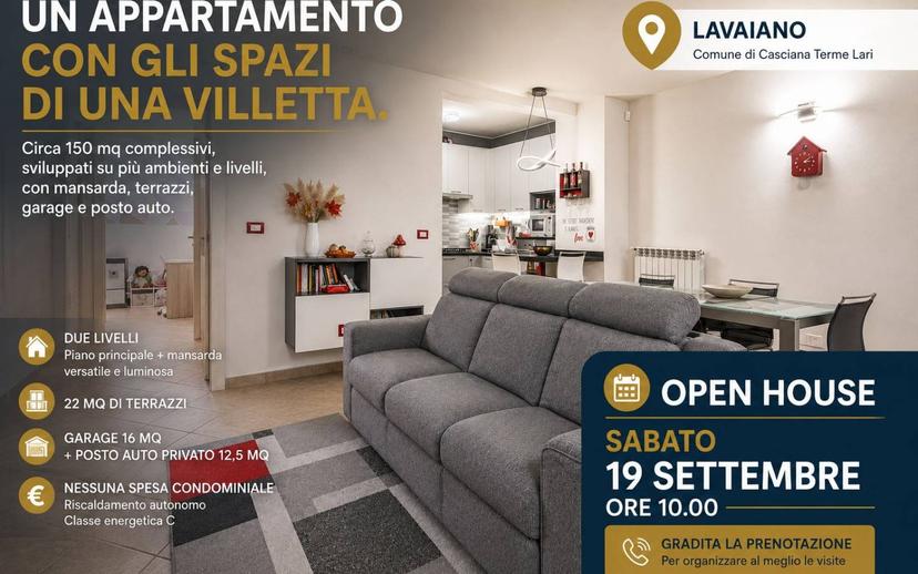 Appartamento via Melorie,, Ponsacco — foto 4 di 31