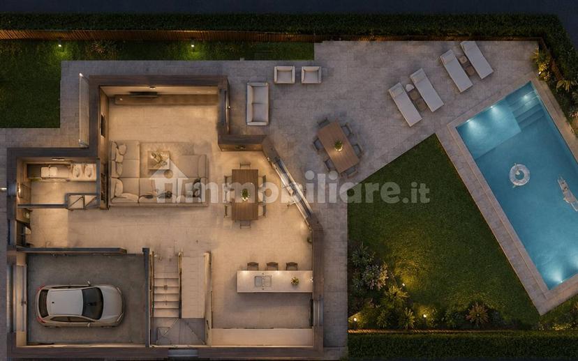 Villa bifamiliare via delle Statue, Malborghetto di Boara, Ferrara — foto 3 di 4