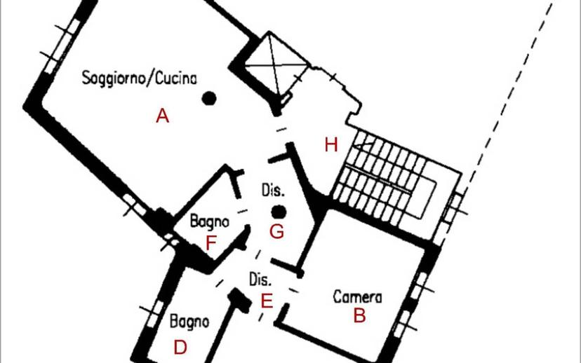 Attico piazzetta Madonna 11, Centro, Polcenigo — foto 10 di 20