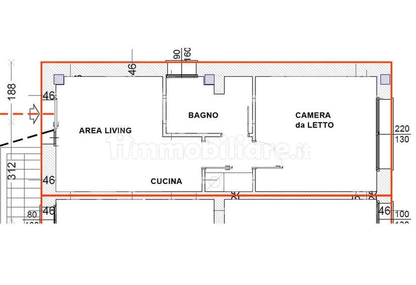 Bilocale via Giuseppe Garibaldi 40, Villasanta — foto 3 di 14