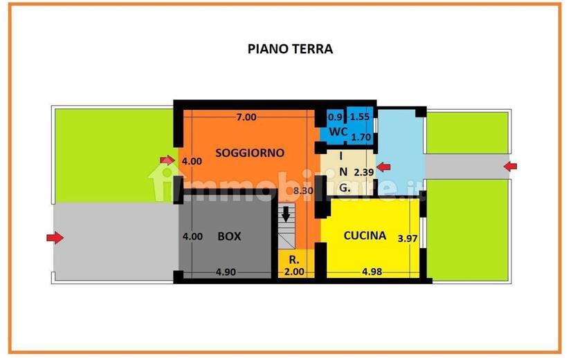 Villa a schiera via Francesco Giarelli, Viustino, San Giorgio Piacentino — foto 18 di 37