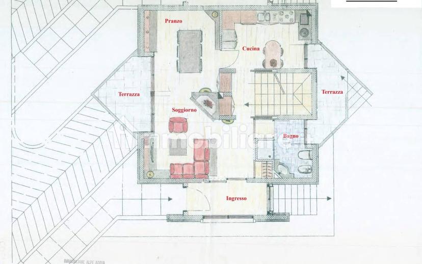 Villa a schiera via Val del Lago 215, Centro, Tolmezzo — foto 6 di 10