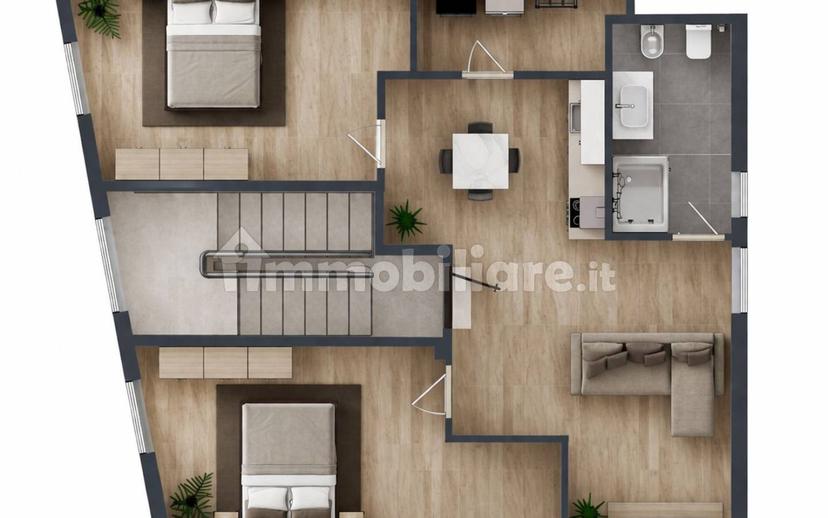 Trilocale viale Napoli, Colle dei Pini, Riccione — foto 3 di 9