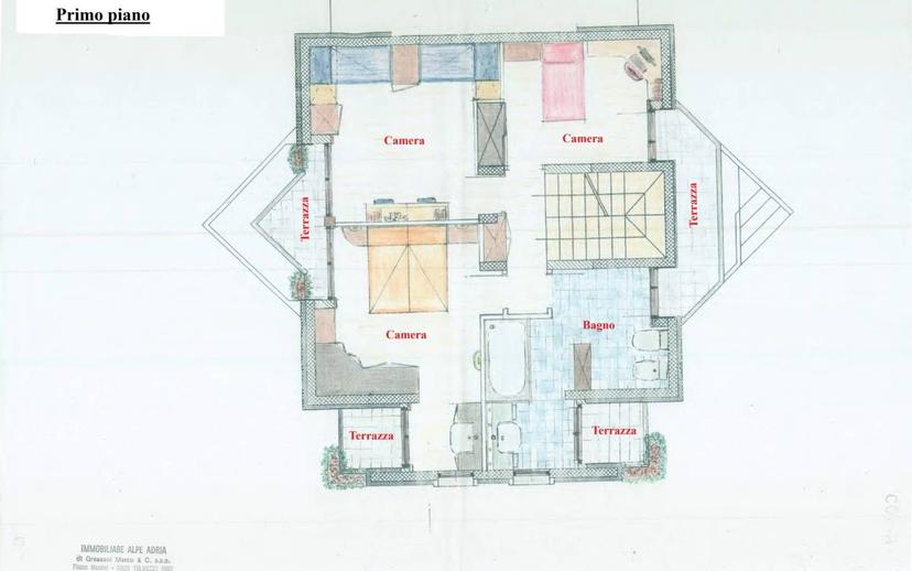 Villa a schiera via Val del Lago 215, Centro, Tolmezzo