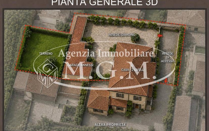 Terratetto unifamiliare 180 m², da ristrutturare, Centro, Bientina — foto 8 di 8
