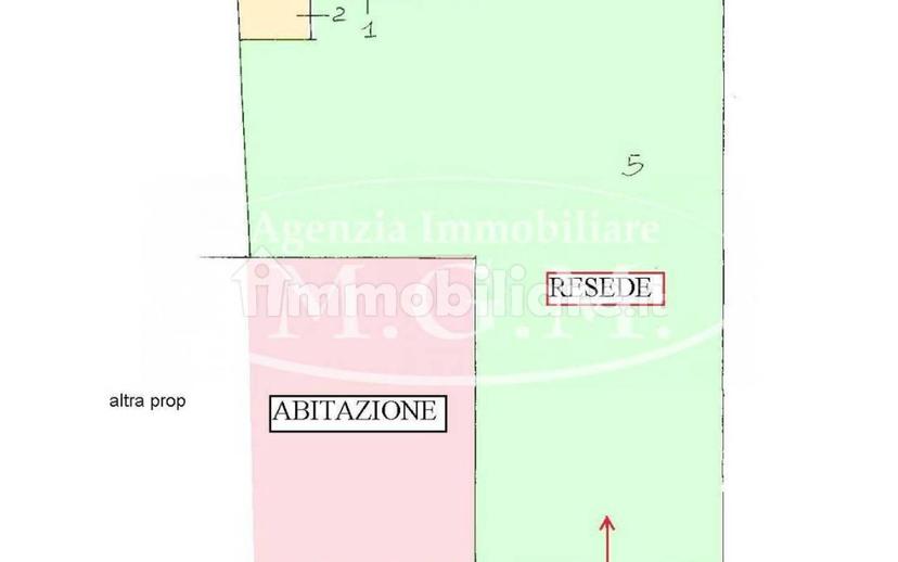 Terratetto unifamiliare 180 m², da ristrutturare, Centro, Bientina — foto 6 di 8