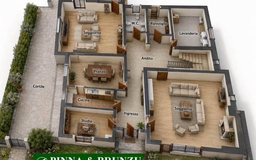 Villa unifamiliare, da ristrutturare, 421 m², Centro, Oristano — foto 11 di 52