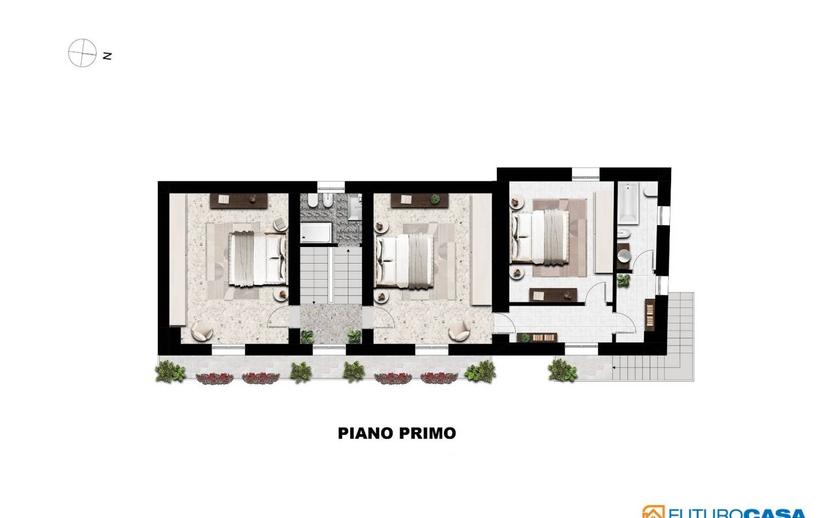 Terratetto unifamiliare Contrada Pianella, Sant'Arcangelo Trimonte — foto 28 di 32