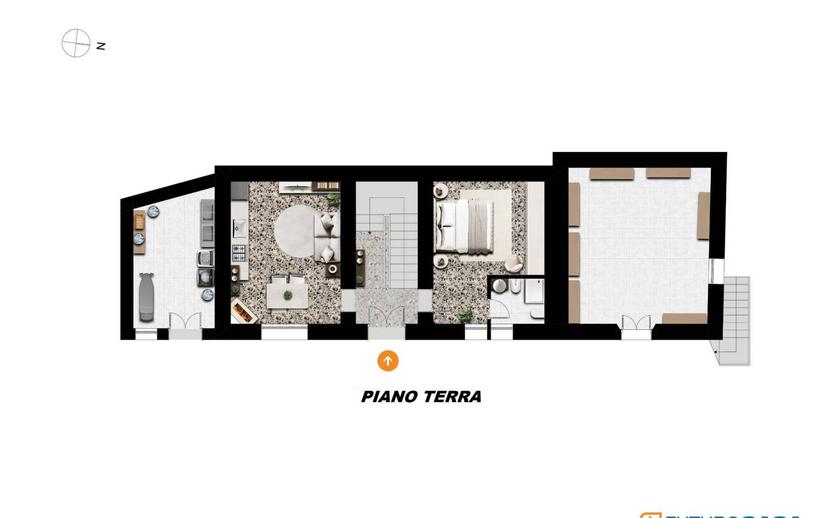 Terratetto unifamiliare Contrada Pianella, Sant'Arcangelo Trimonte — foto 24 di 32