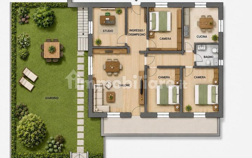 Appartamento in villa, buono stato, 141 m², Borgoratti, Genova — foto 45 di 46