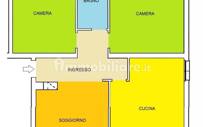 Villa bifamiliare via Giuseppe Garibaldi, Centro, Pontenure — foto 8 di 9