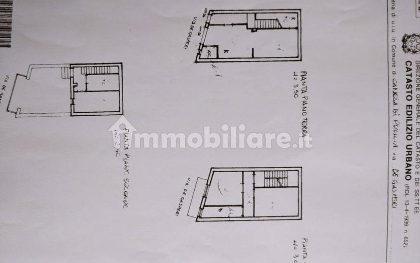 Terratetto unifamiliare via Alcide De Gasperi 26, Centro, Canosa di Puglia