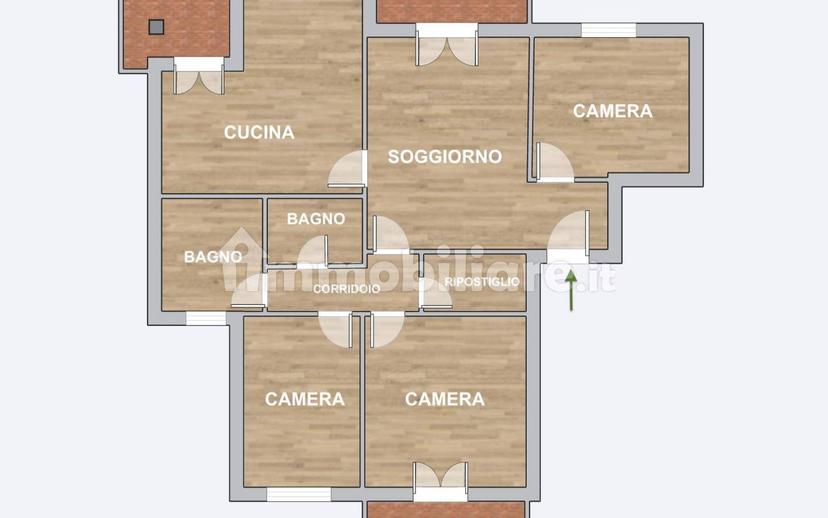 Appartamento via Piave 140, Valle Di Vado, Vado Ligure — foto 24 di 27