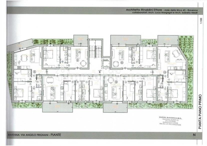 Trilocale nuovo, primo piano, Vicoli - Redentore, Ravenna — foto 4 di 9