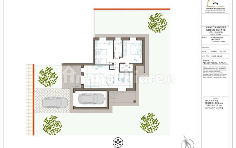 Villa bifamiliare via Isole Eolie, 167 Ovest, Campi Alti, Follonica — foto 15 di 16