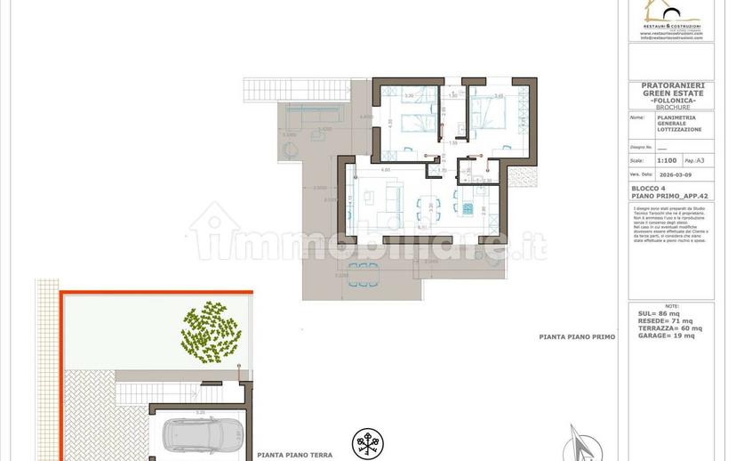 Villa bifamiliare via Isole Eolie, 167 Ovest, Campi Alti, Follonica — foto 12 di 17
