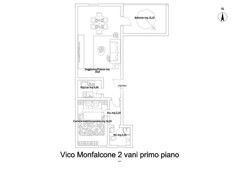 Bilocale via Monfalcone 5, Cappuccini, Brindisi — foto 6 di 7