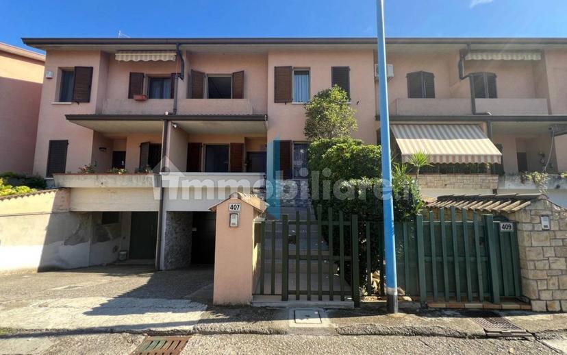 Villa a schiera via Andrea del Verrocchio 407, San Polo Vecchio, Brescia
