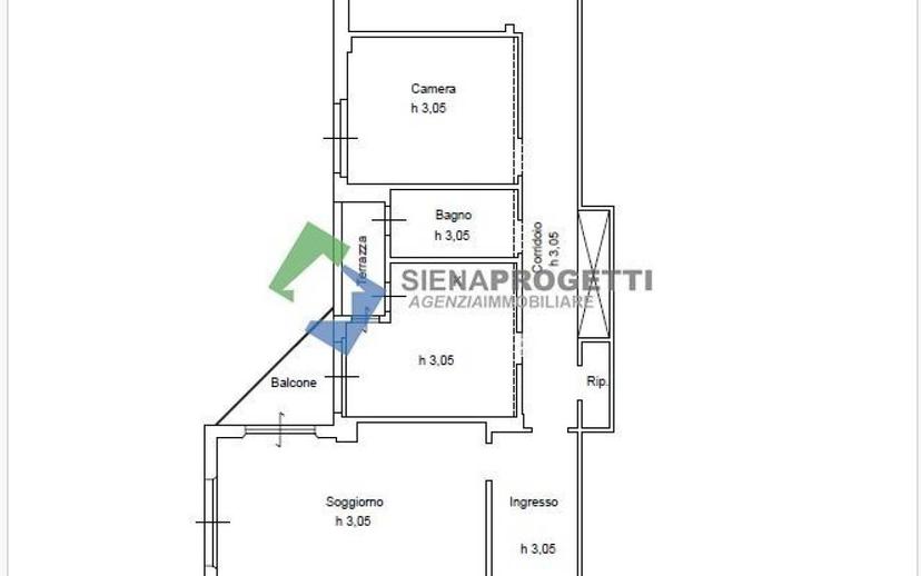 Quadrilocale viale Don Giovanni Minzoni, Stazione, Siena