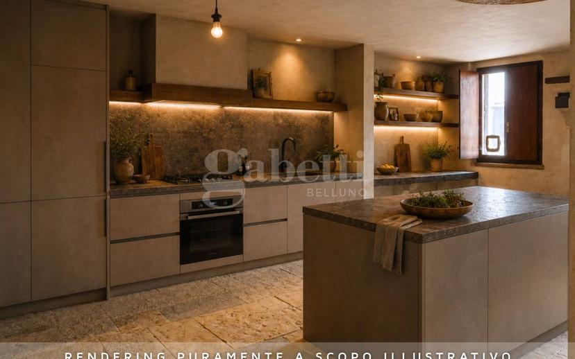 Bilocale Riva San Nicolò, 48, Centro, Belluno — foto 7 di 19