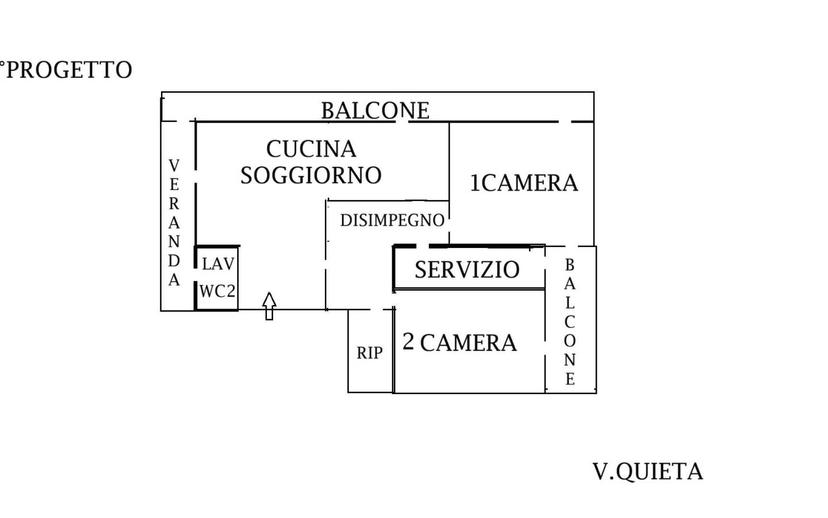 Trilocale via Quieta, Vulcania - Sanzio, Catania — foto 15 di 23