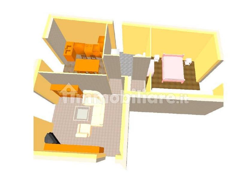 Trilocale via Alessandro Manzoni 8, Centro, Ferno — foto 20 di 42