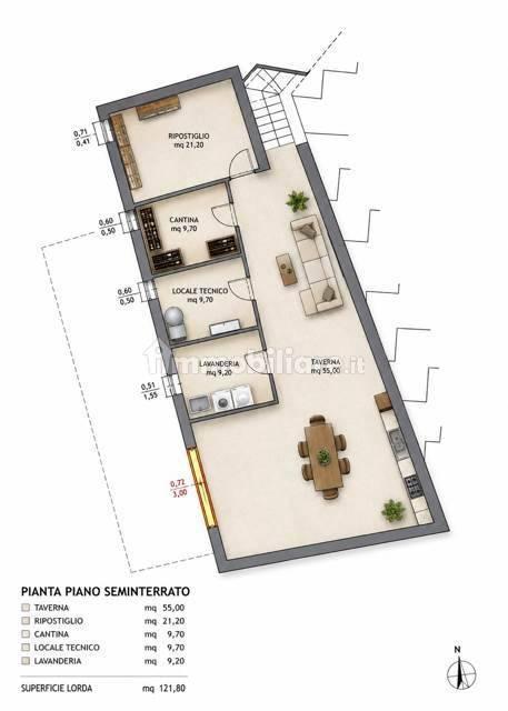 Villa unifamiliare, ottimo stato, 199 m², Centro, Camporosso
