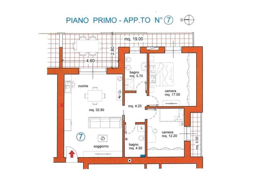 Trilocale via Pompei, 100, Centro, Povegliano Veronese — foto 16 di 24