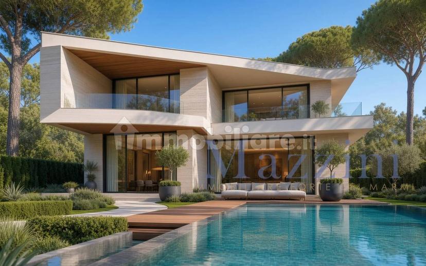 Villa unifamiliare via De Grada, Vittoria Apuana, Forte dei Marmi — foto 10 di 18