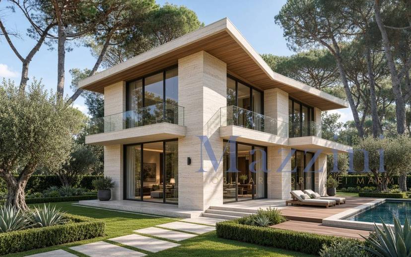 Villa unifamiliare via De Grada, Vittoria Apuana, Forte dei Marmi — foto 14 di 18