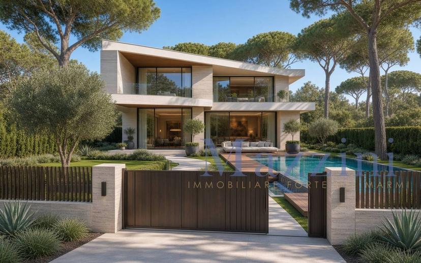 Villa unifamiliare via De Grada, Vittoria Apuana, Forte dei Marmi — foto 16 di 18