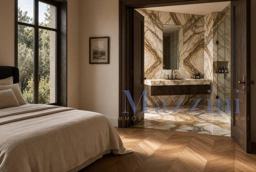 Villa unifamiliare via De Grada, Vittoria Apuana, Forte dei Marmi — foto 15 di 18