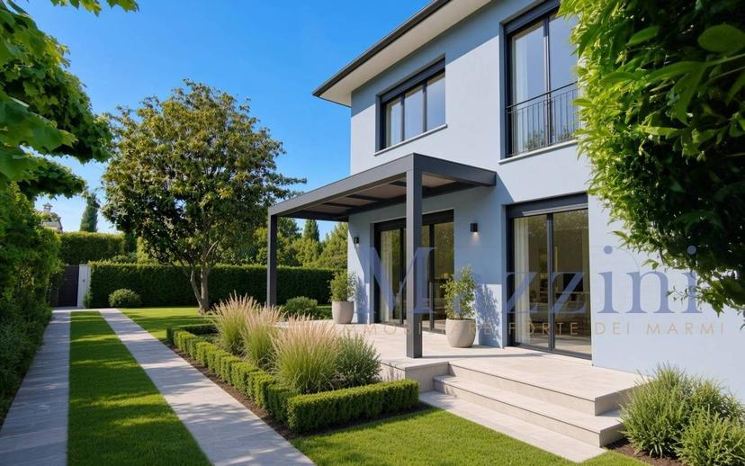 Villa bifamiliare via Francesco Carrara, Vittoria Apuana, Forte dei Marmi — foto 12 di 12