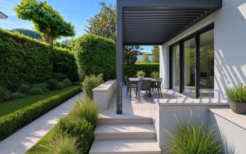 Villa bifamiliare via Francesco Carrara, Vittoria Apuana, Forte dei Marmi — foto 11 di 12
