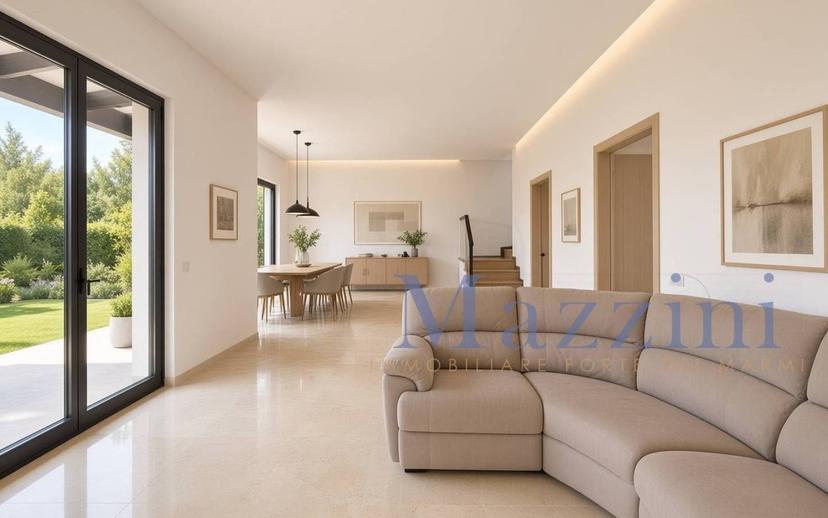 Villa bifamiliare via Francesco Carrara, Vittoria Apuana, Forte dei Marmi — foto 7 di 12