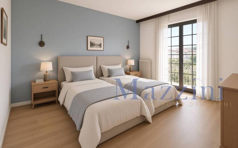 Villa bifamiliare via Francesco Carrara, Vittoria Apuana, Forte dei Marmi — foto 8 di 12