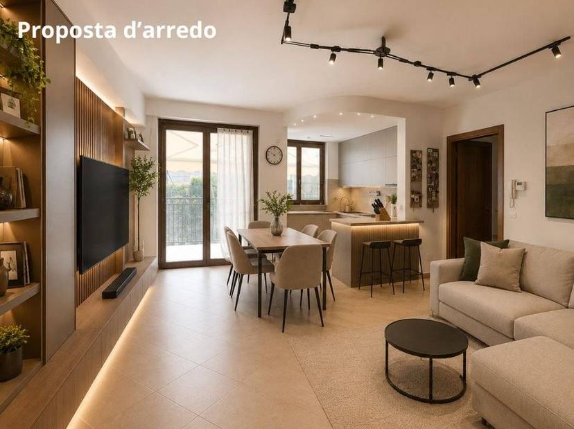 Trilocale via Lorenzo Lotto 21, Cenate Di Sotto, Cenate Sotto — foto 10 di 22