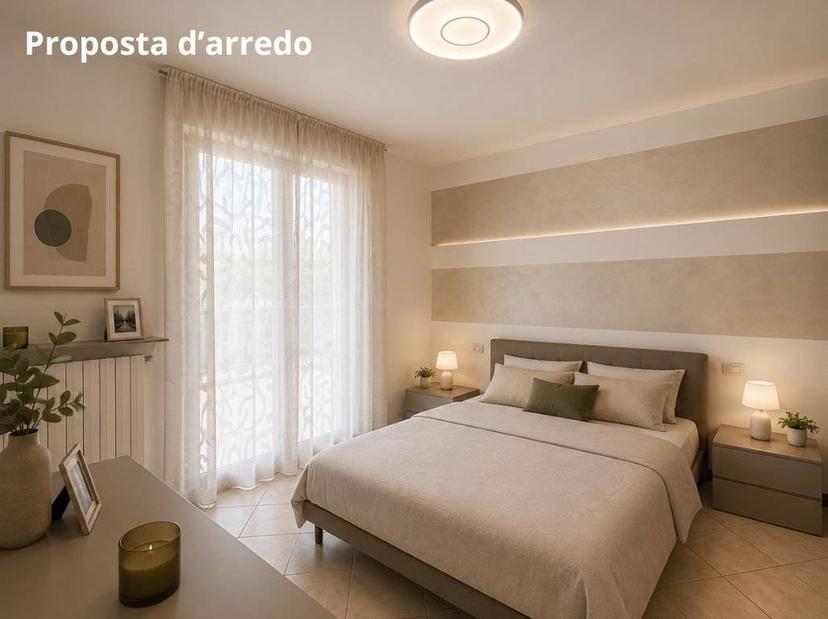 Trilocale via Lorenzo Lotto 21, Cenate Di Sotto, Cenate Sotto — foto 16 di 22